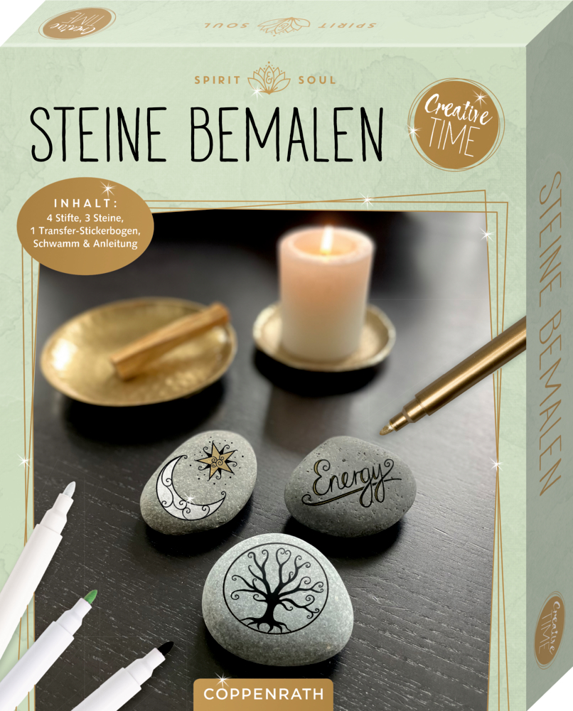 Steine bemalen - Spirit & Soul (Creative Time)