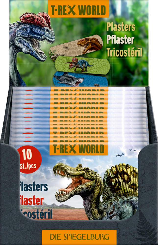 Pflasterstrips T-Rex World (10 St.)