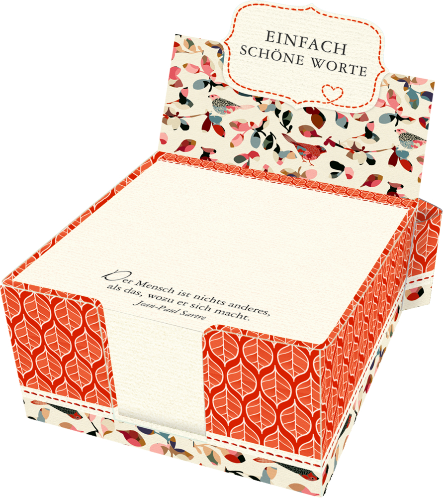 Zettelkästchen - Einfach schöne Worte Zettelkästchen - Einfach schöne Worte