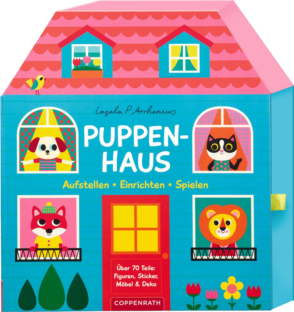 Puppenhaus - Aufstellen, einrichten, spielen