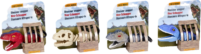 Dino-Schnapper (Schlüsselanhänger) - T-Rex World Dino-Schnapper (Schlüsselanhänger) - T-Rex World