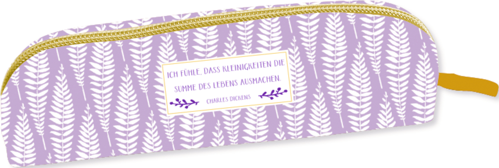 Etui / Stifteetui (all about purple) violett