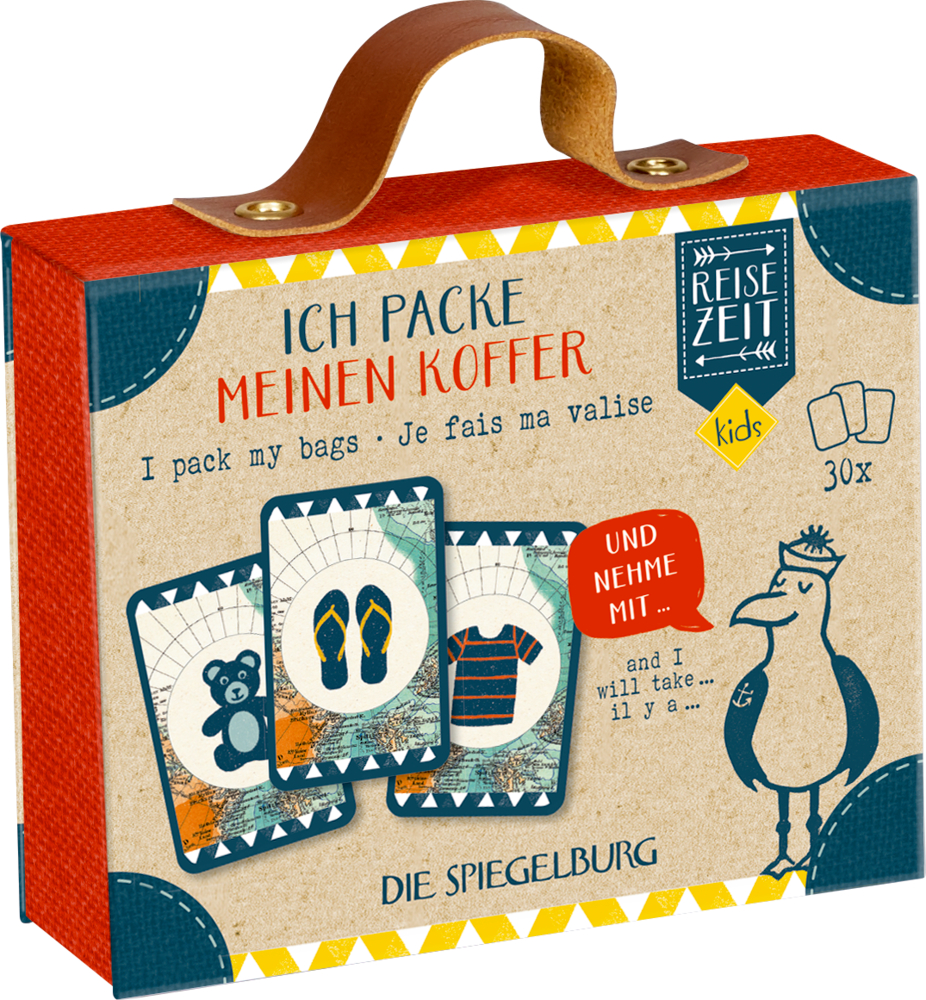 Mitbringspiel "Ich packe meinen Koffer" Reisezeit Kids