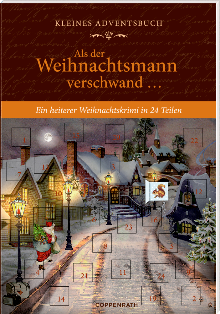 Als der Weihnachtsmann verschwand... , Adventskalender-Buch
