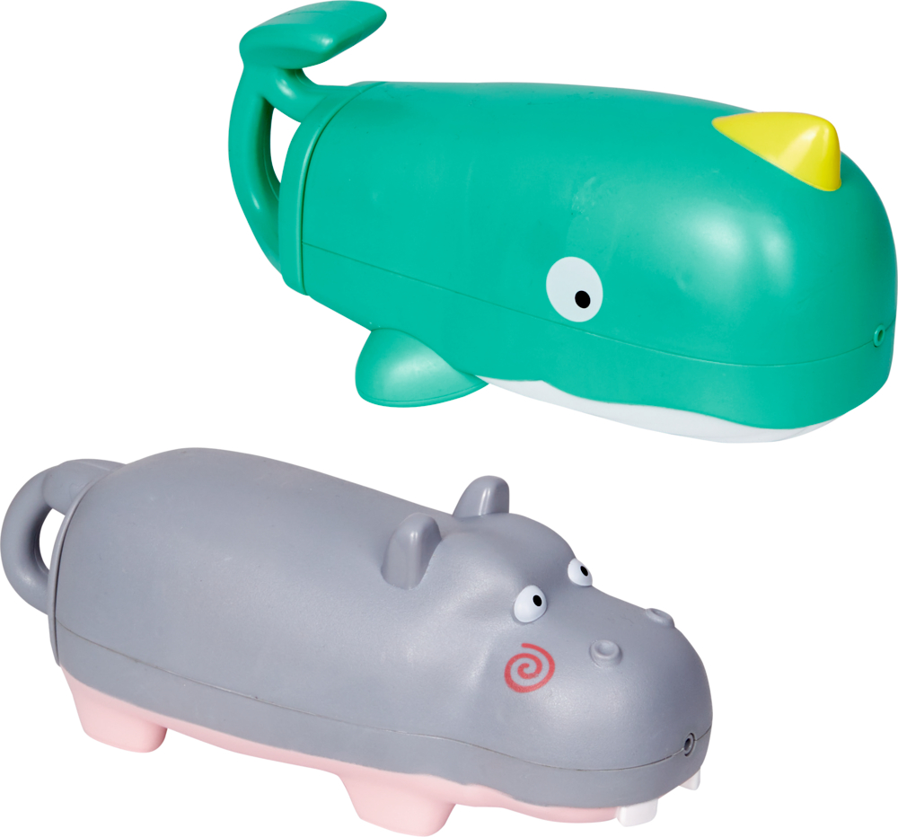 Wassershooter Wal oder Nilpferd Spiegelburg Sommerkinder