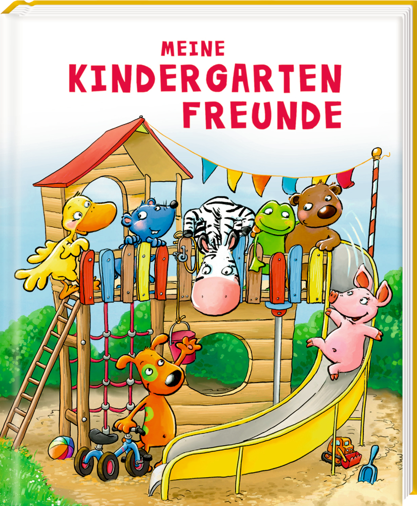 Freundebuch: Meine Kindergartenfreunde - Die Lieben Sieben