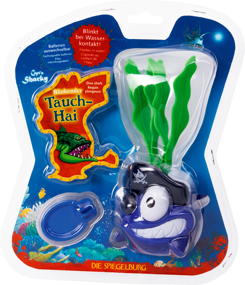 Blinkender Tauch-Hai Capt'n Sharky Blinkender Tauch-Hai Capt'n Sharky