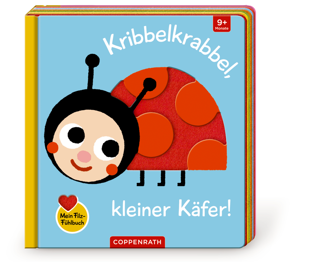 Mein Filz-Fühlbuch: Kribbelkrabbel, kleiner Käfer! (Fühlen & begreifen)