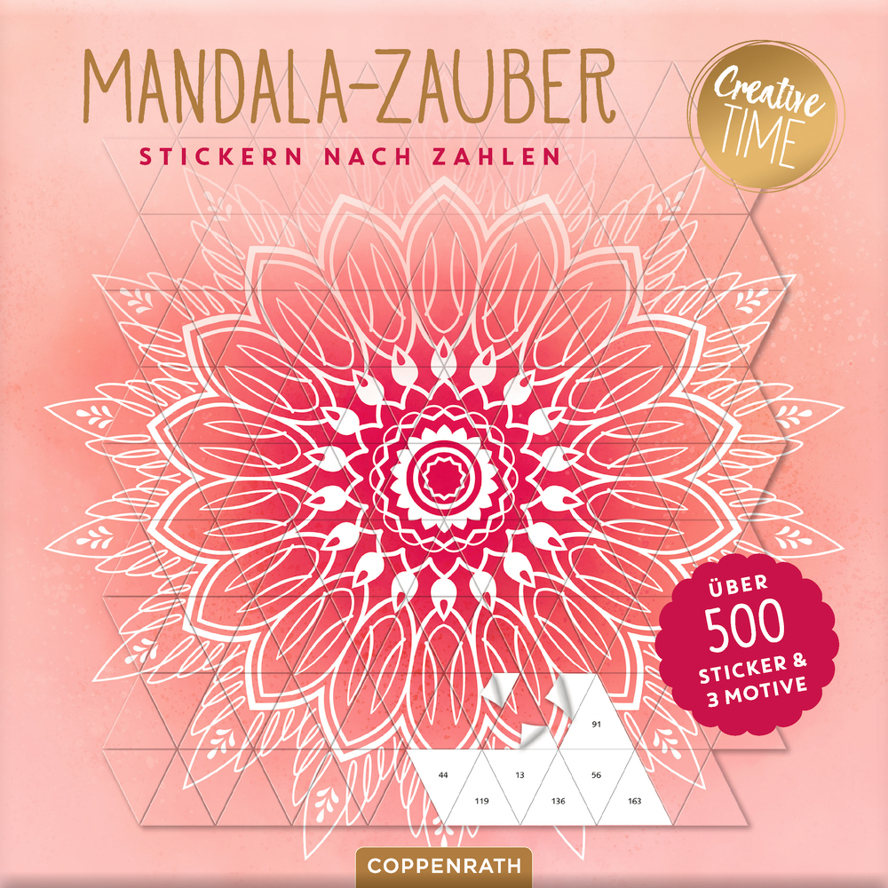 Stickern nach Zahlen: Mandala-Zauber - Creative Time