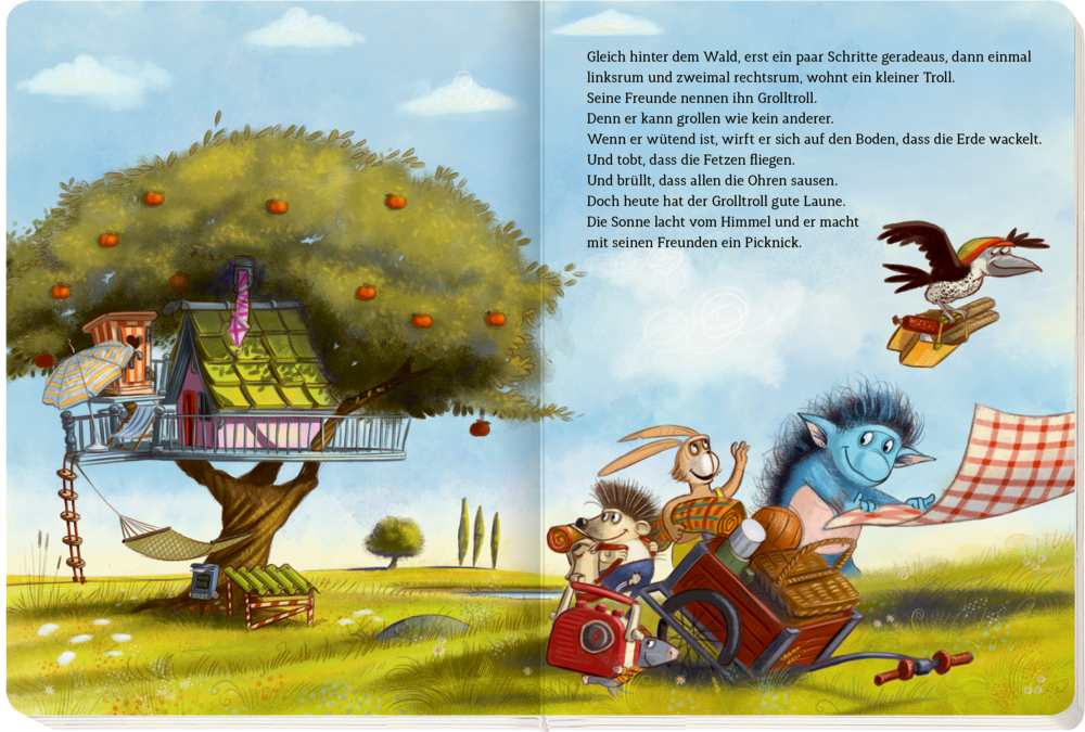 Der Grolltroll ... grollt heut nicht!? (Pappbilderbuch) Der Grolltroll ... grollt heut nicht!? (Pappbilderbuch)
