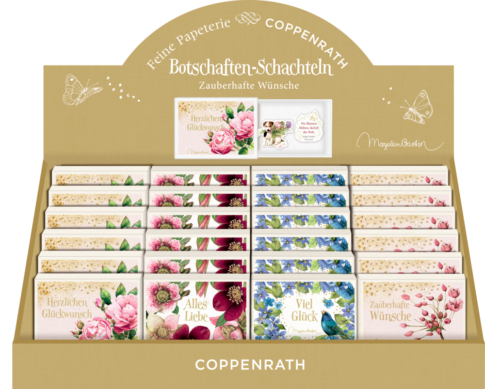 Botschaften-Schachtel Zauberhafte Wünsche (Bastin) Botschaften-Schachtel Zauberhafte Wünsche (Bastin)