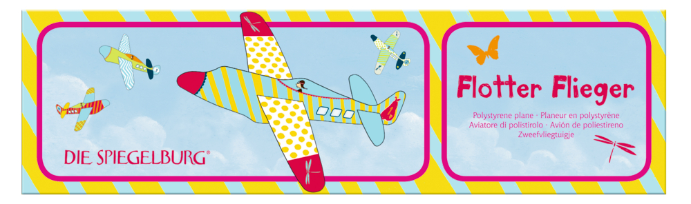 Flotter Flieger Bunte Geschenke