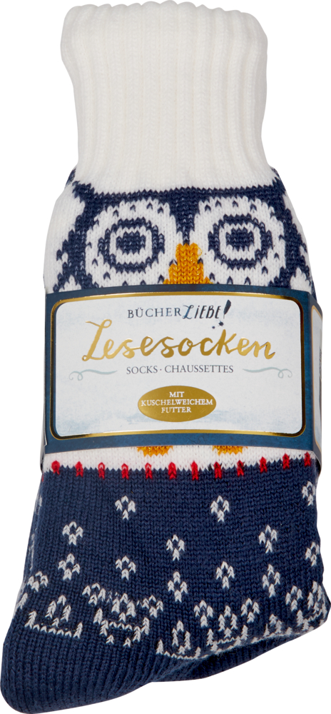 Lesesocken, one size (Gr. 36-41) - BücherLiebe!