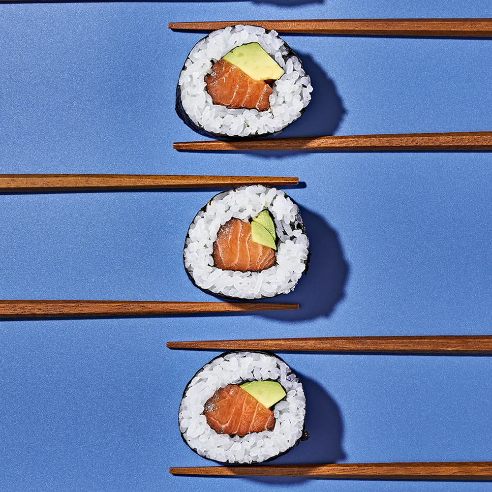 Avocado-Lachs Norimaki