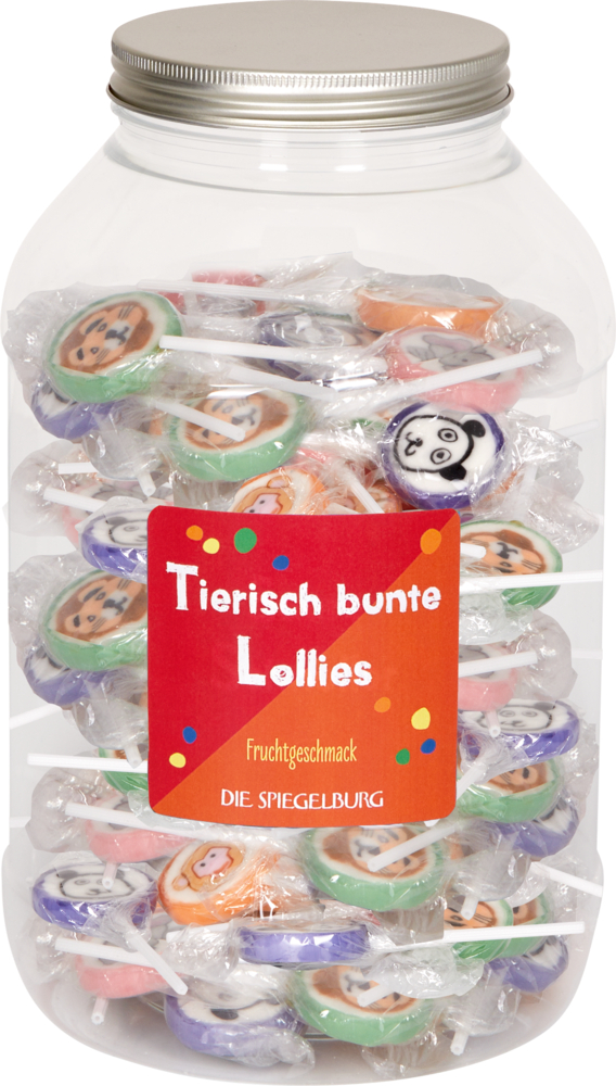 Tierisch bunte Lollies - Bunte Geschenke