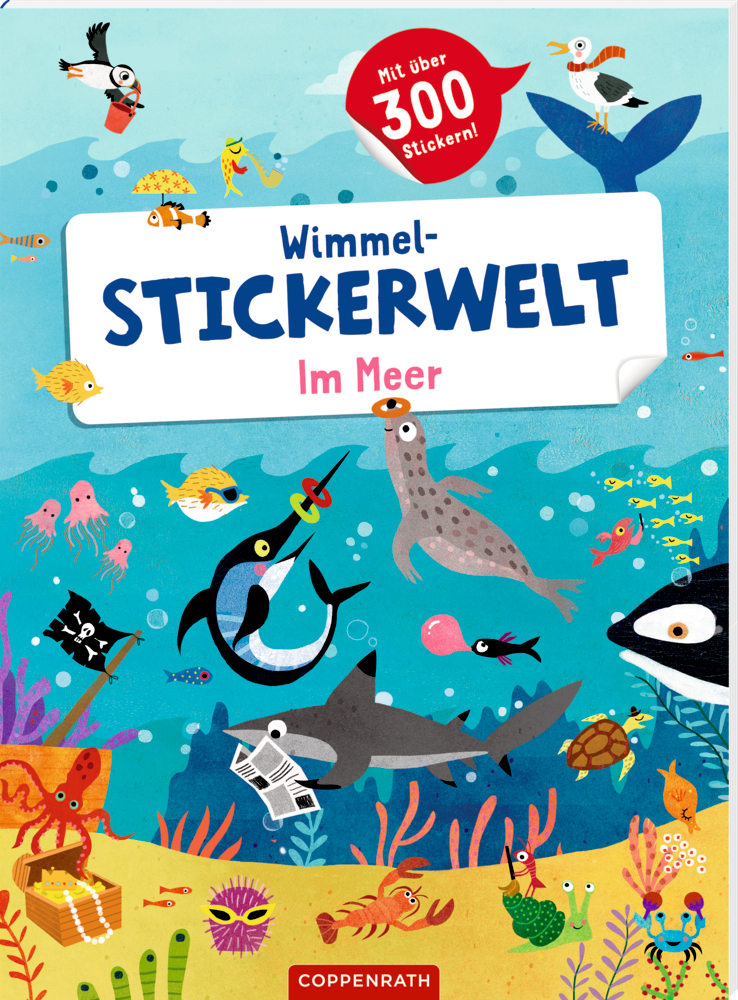Wimmel-Stickerwelt: Im Meer