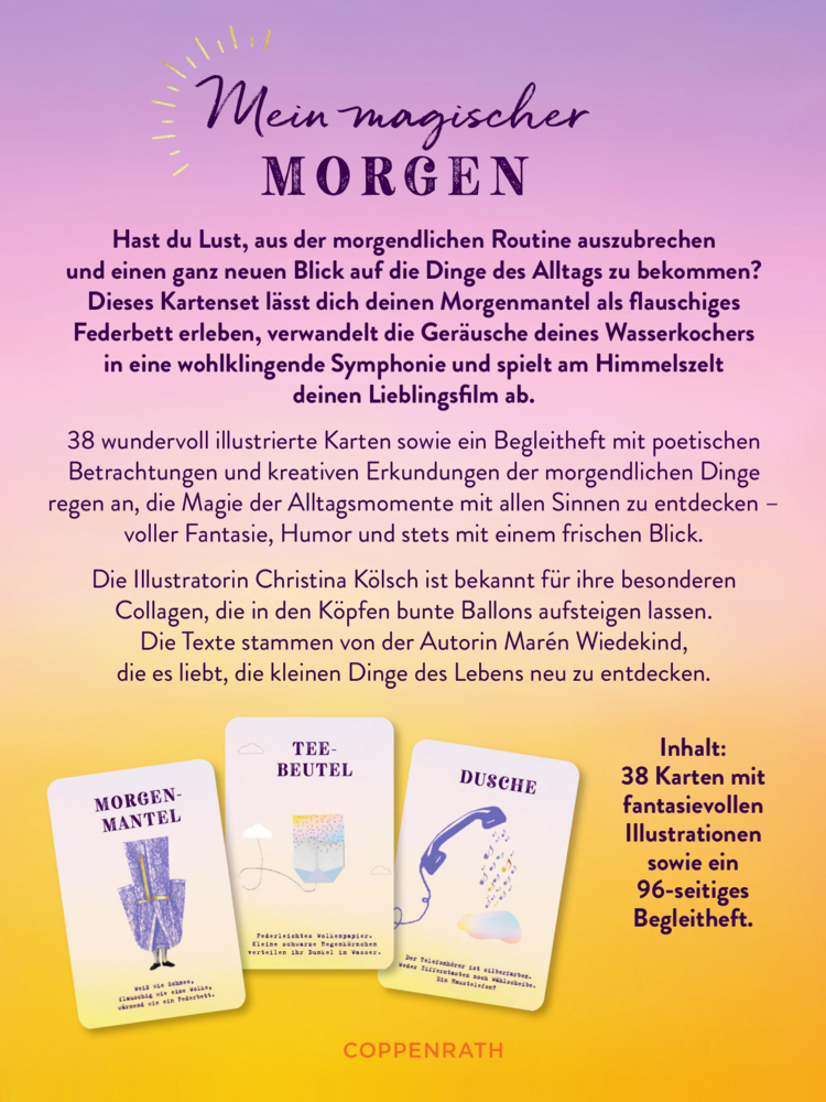 Kartenbox: Mein magischer Morgen - Magical Morning