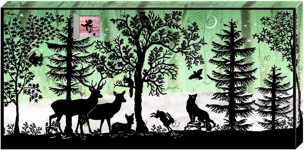 Winterwald, Adventskalender-Schokolade (Behr)
