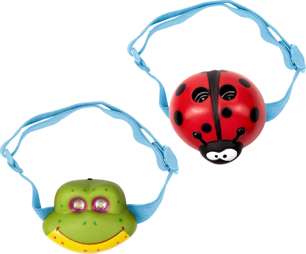 Frosch, Stirnlampe Garden Kids