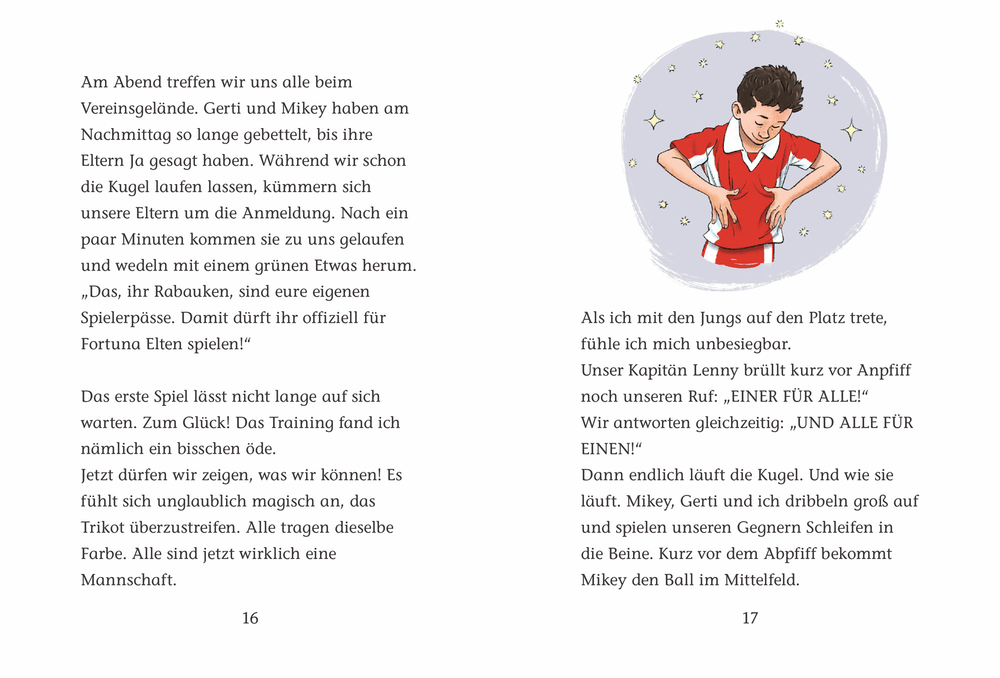 Sportstars erzählen - Mein Traum vom Profi-Fußball (Leseanfänger, Bd. 1)