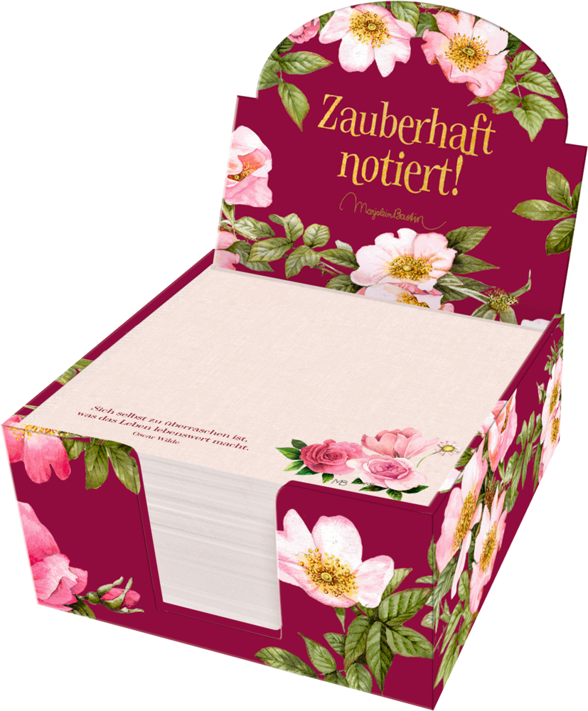 Zettelkästchen - Zauberhaft notiert! (M.Bastin/RosenTräume)