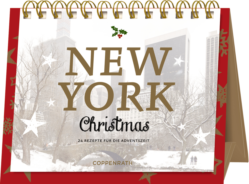 New York Christmas, Rahmen-Tisch-Adventskalender