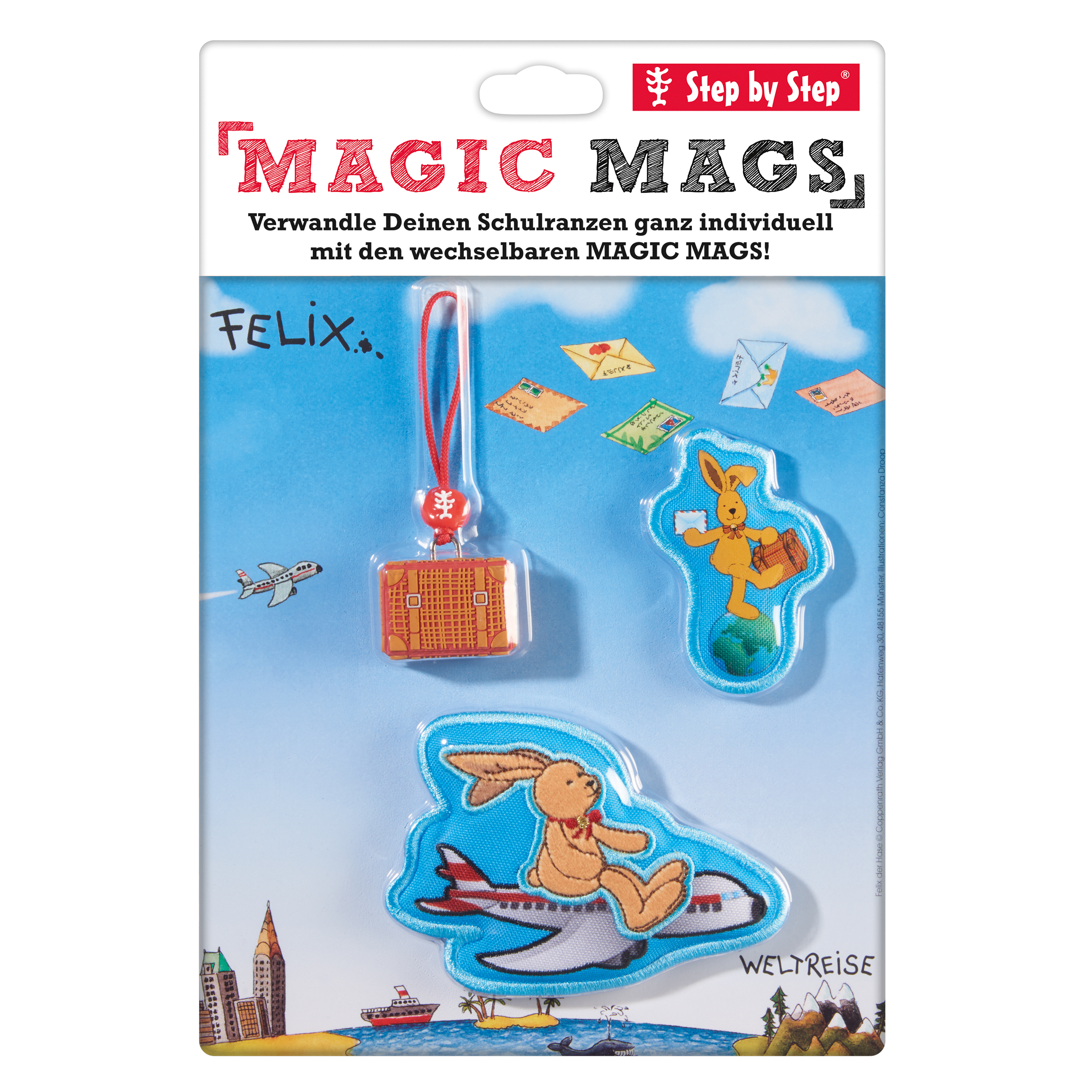 MAGIC MAGS Felix (für Ranzen von Lizenzmarke Step by Step)