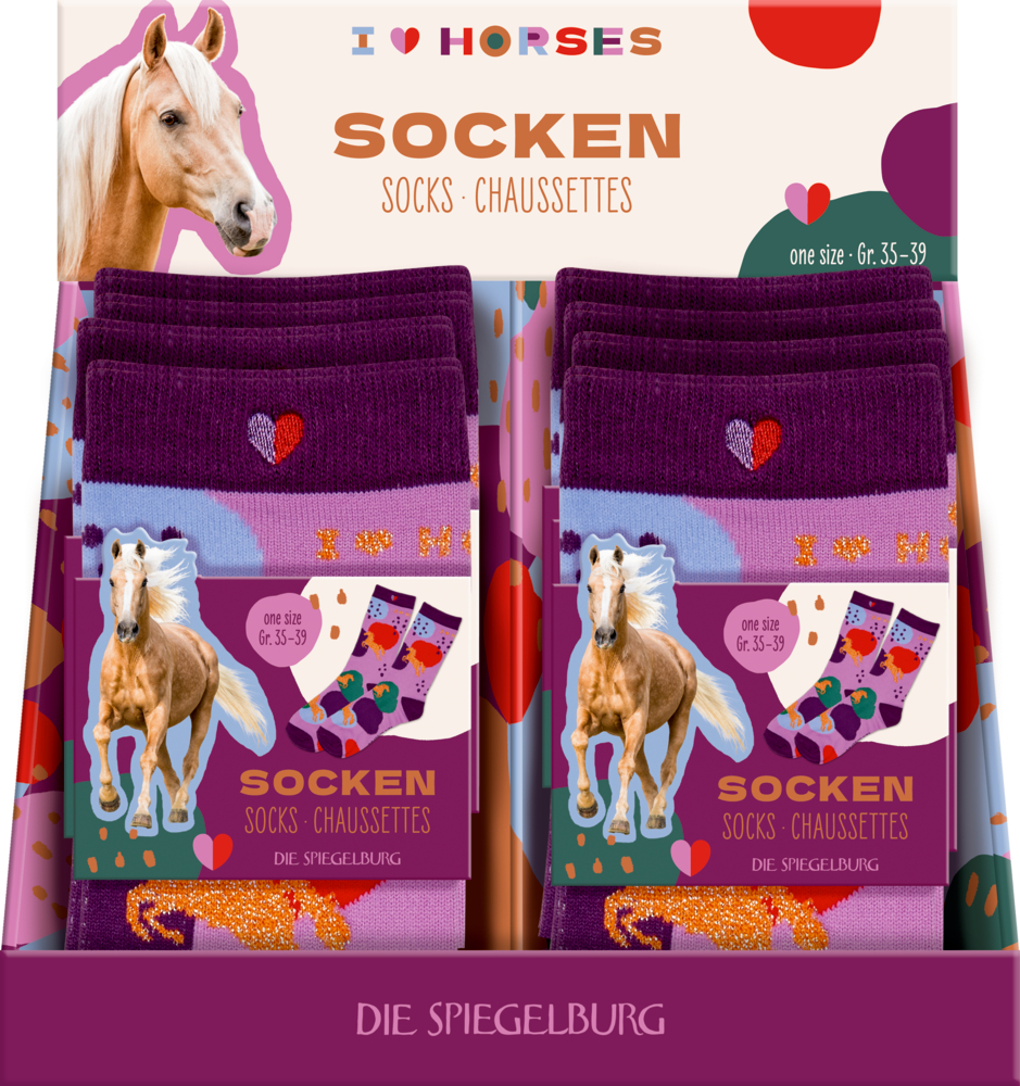 Socken I LOVE HORSES Socken I LOVE HORSES