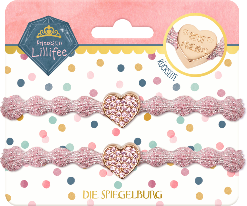 Freundschaftsarmbänder Prinzessin Lillifee Glitter & Gold