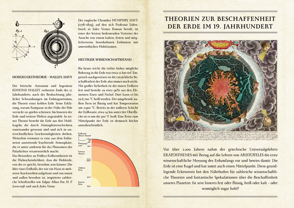 Große Schmuckausgabe: Jules Verne, Reise zum Mittelpunkt der Erde