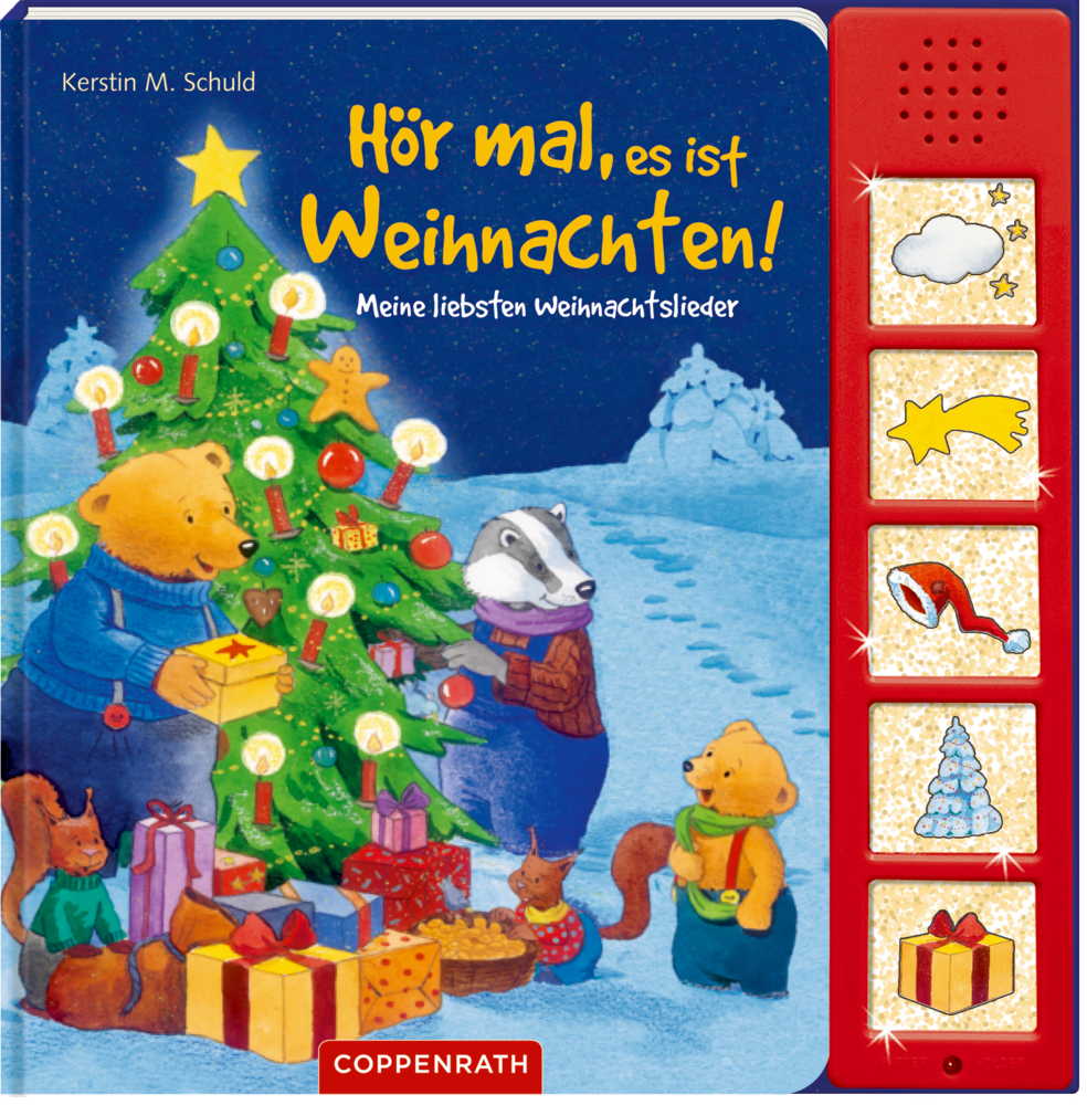 Hör mal, es ist Weihnachten! (Weihnachtslieder Soundbuch)