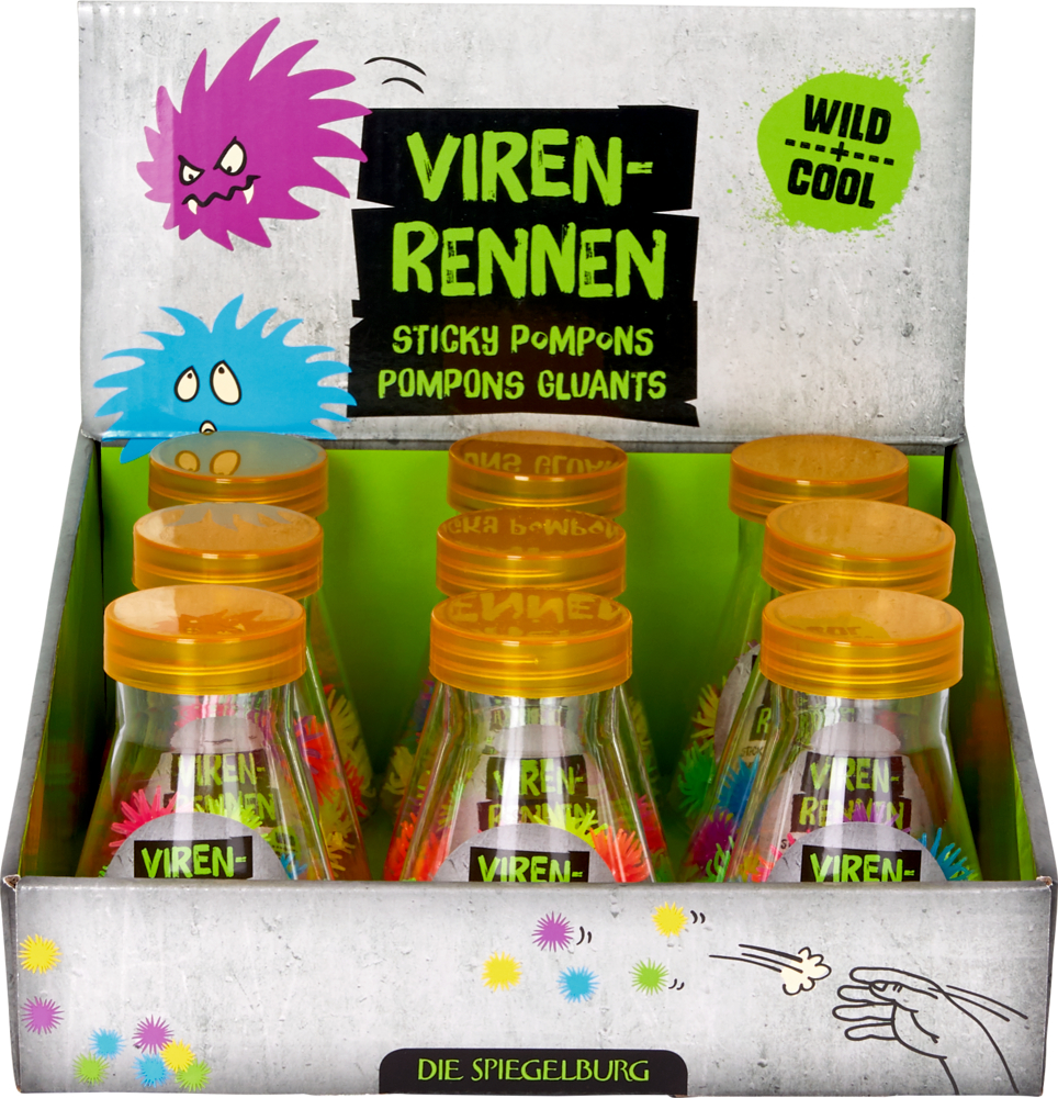 Viren-Rennen Wild+Cool