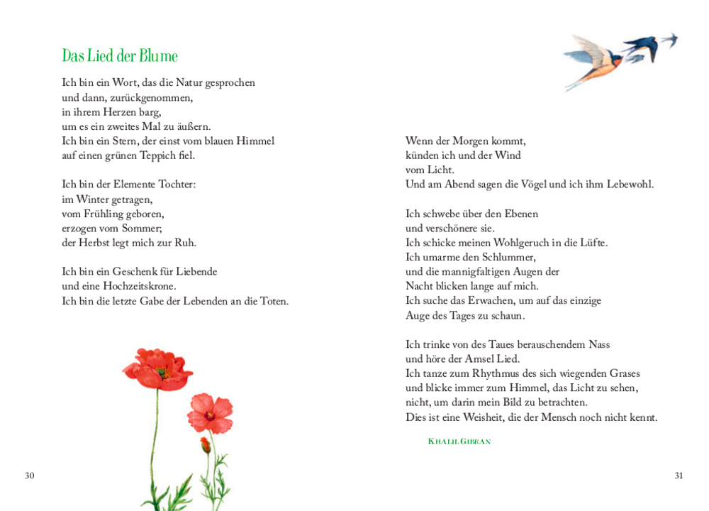 Edizione: Wo Blumen blühen, da lächelt die Welt (Bastin)
