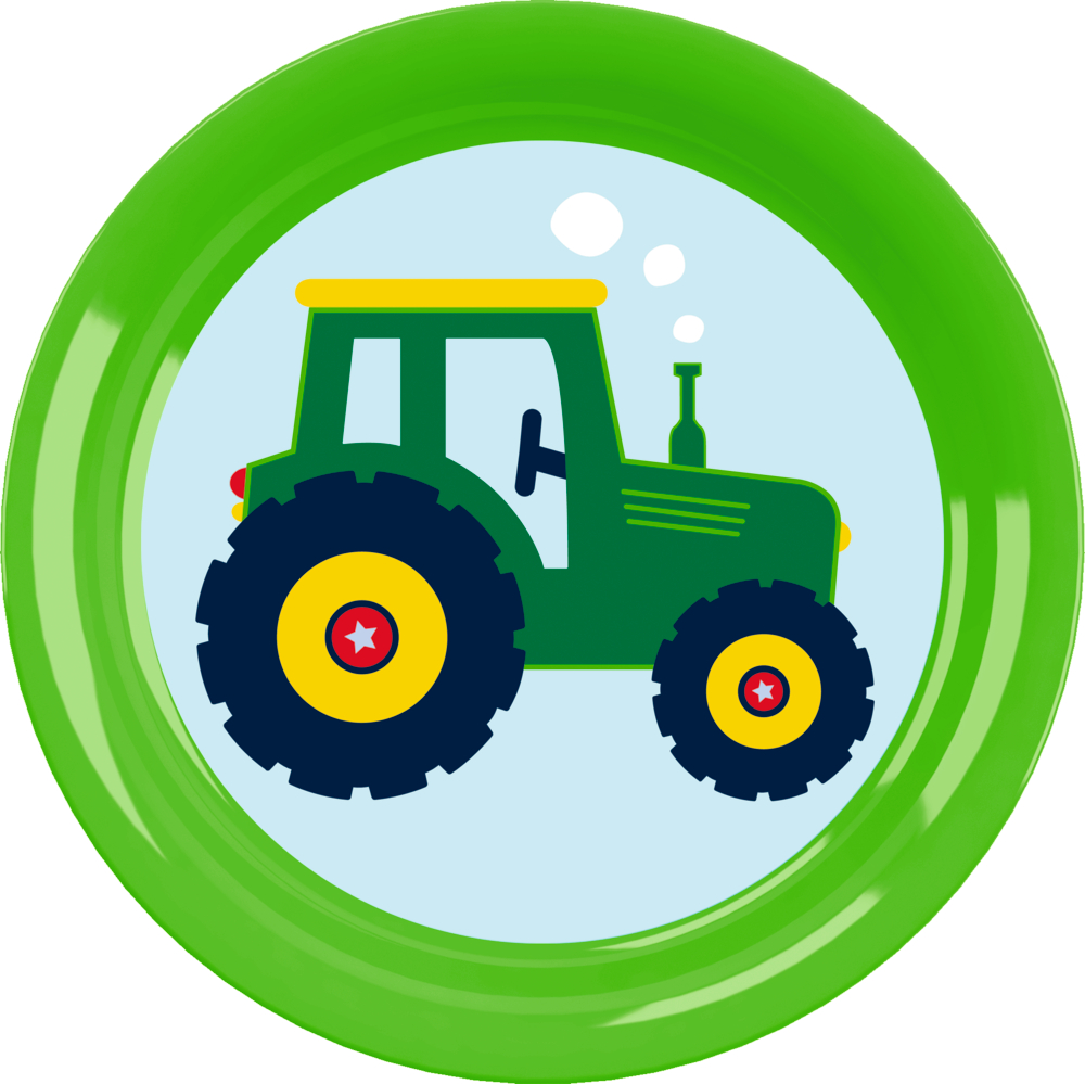 Teller Traktor (Wenn ich mal groß bin)