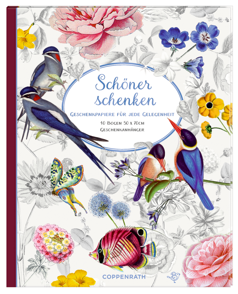 Geschenkpapier-Buch - Schöner schenken (B. Behr)
