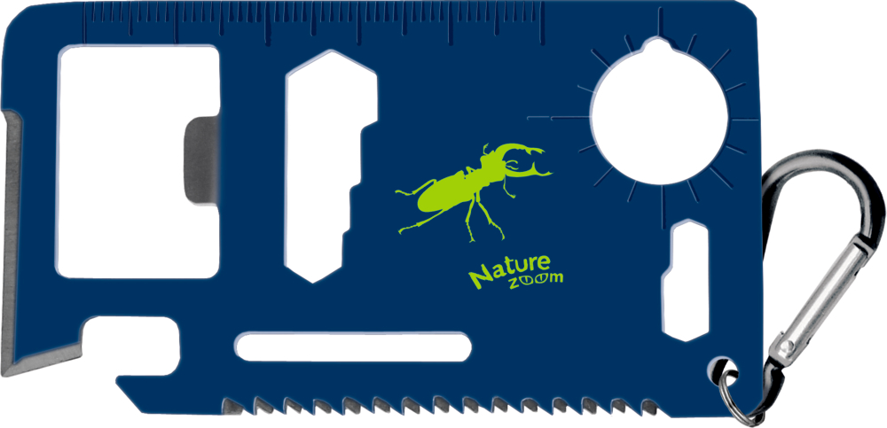 Multitool-Karte Nature Zoom