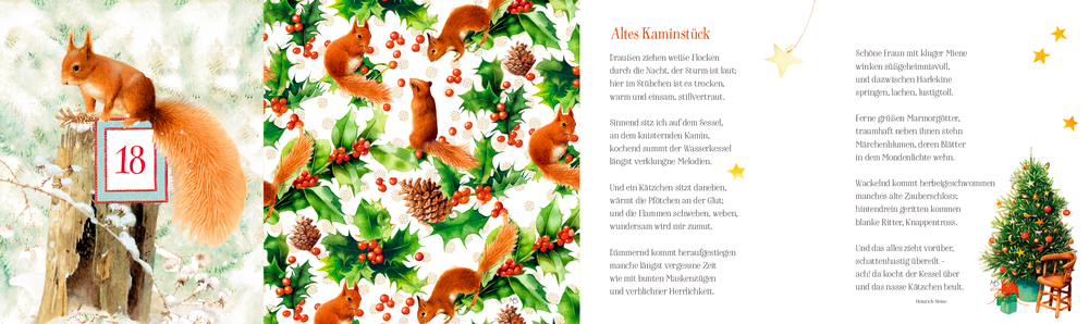 Adventskalenderbuch: Zauberhafte Weihnachtszeit! (M.Bastin)