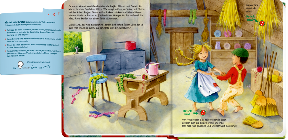 Hör mal, meine erste Oper: Hänsel und Gretel (Mini-Musiker/Soundbuch)