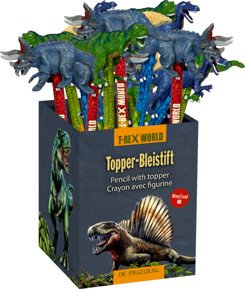 Topper-Bleistift T-Rex World