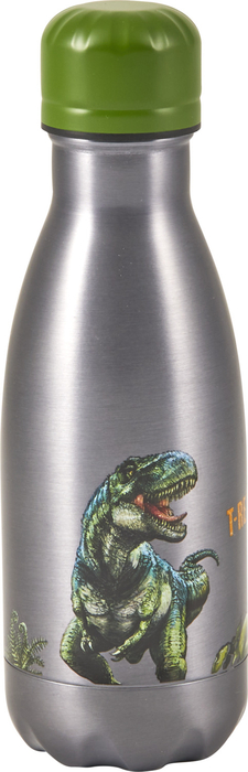 Isolierflasche T-Rex World aus Edelstahl (ca. 0,4 l)