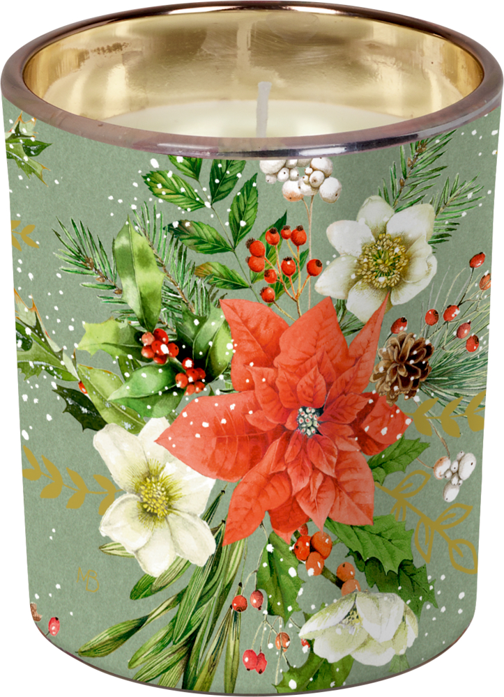 Kerze im Glas Zauberhafte Weihnachten - M.Bastin