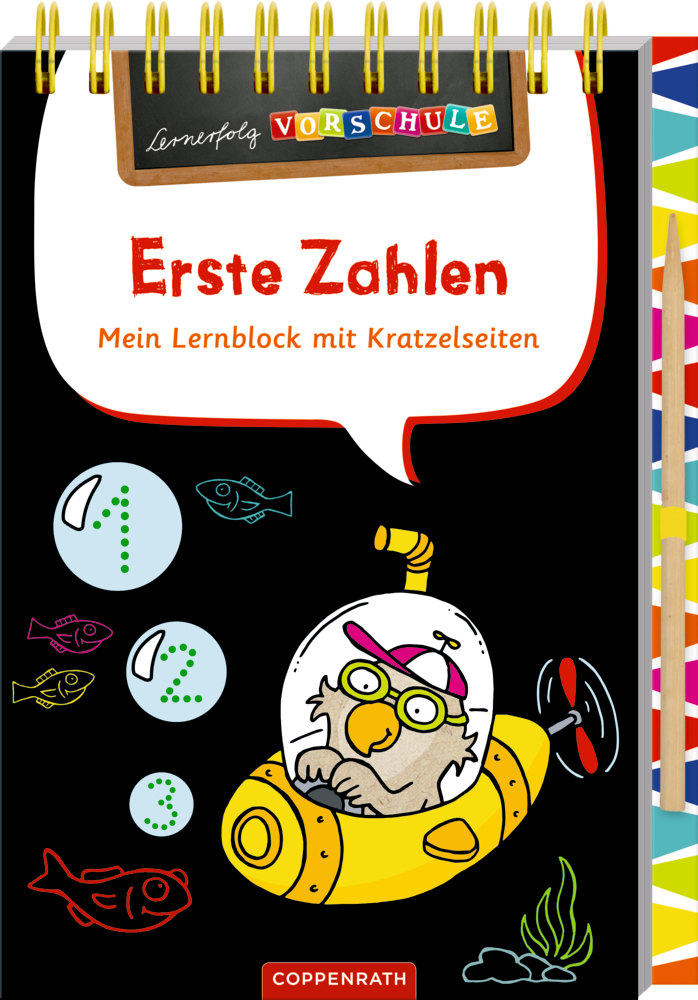 Lernerfolg Vorschule: Erste Zahlen (Kratzel-Lernblock) Lernerfolg Vorschule: Erste Zahlen (Kratzel-Lernblock)