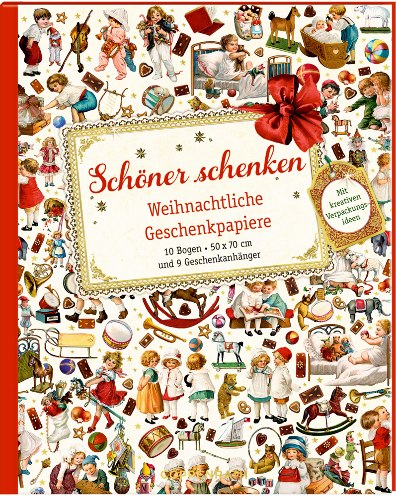Geschenkpapier-Buch - Schöner schenken (Weihnachtlich/Behr)