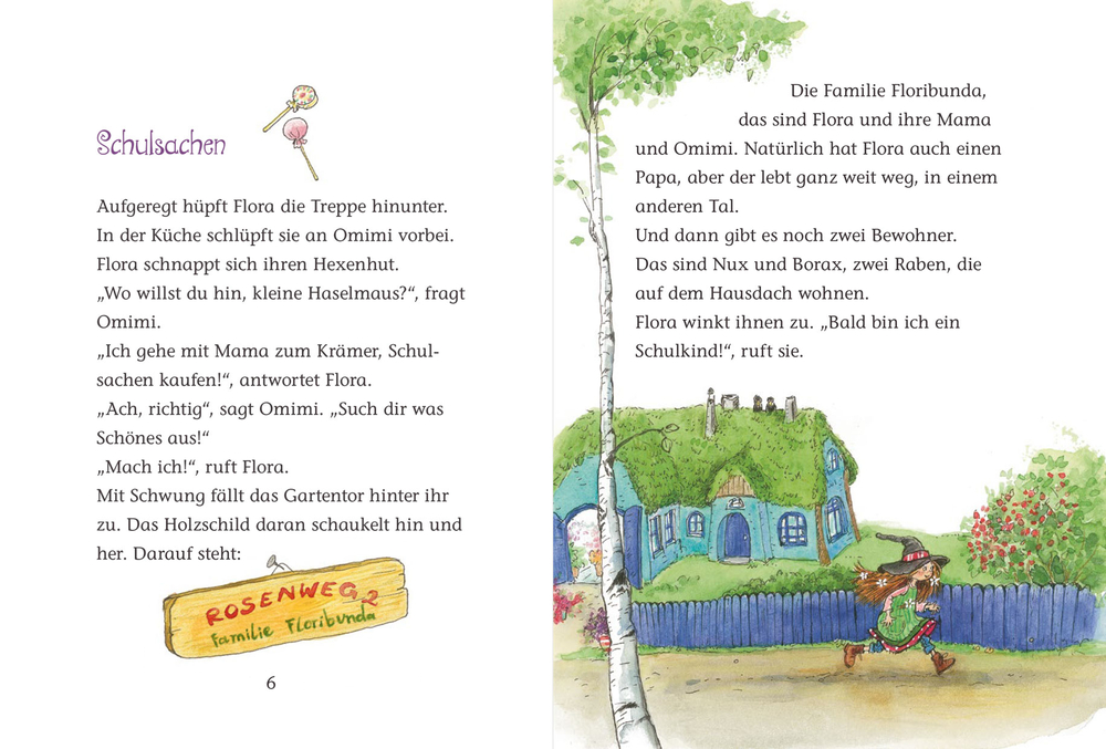 Flora Flitzebesen (für Leseanfänger) - Der magische erste Schultag (Bd. 1)