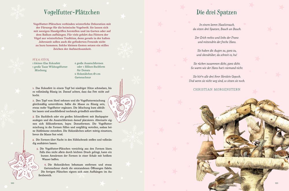 Alles Liebe zum Weihnachtsfest. Mit Rezepten und Kreativideen (Bastin)