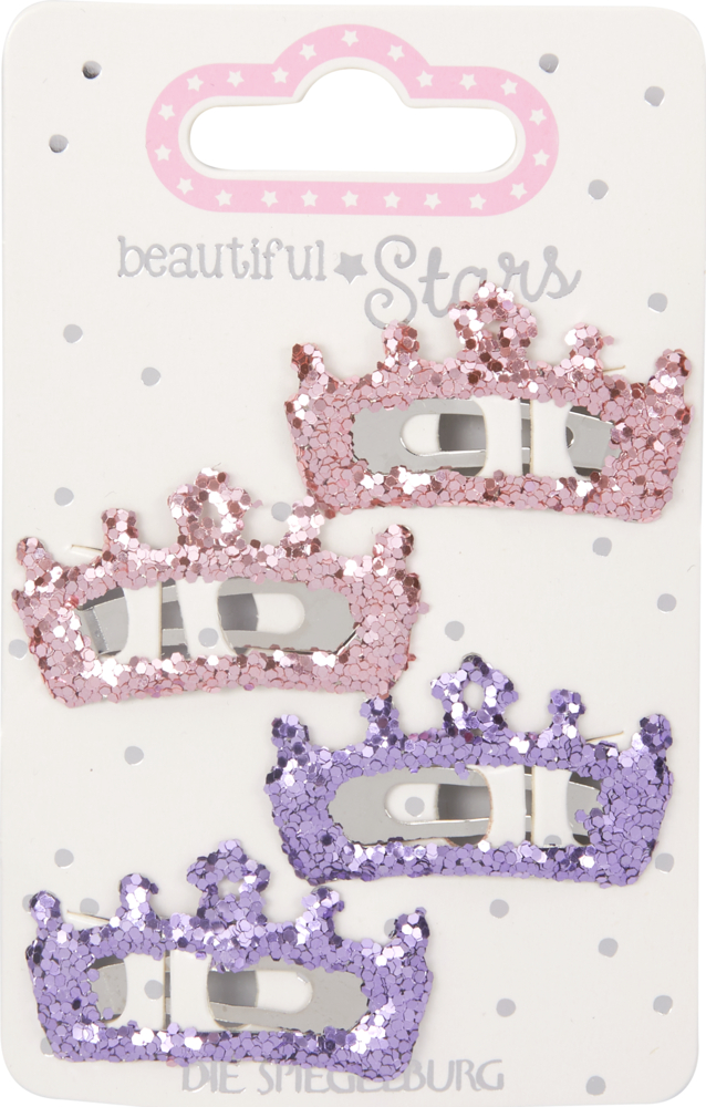 Haarclip Glitzerkrone - beautiful Stars