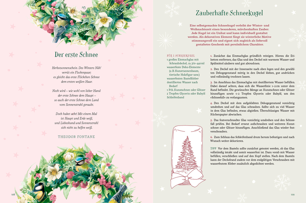 Alles Liebe zum Weihnachtsfest. Mit Rezepten und Kreativideen (Bastin)