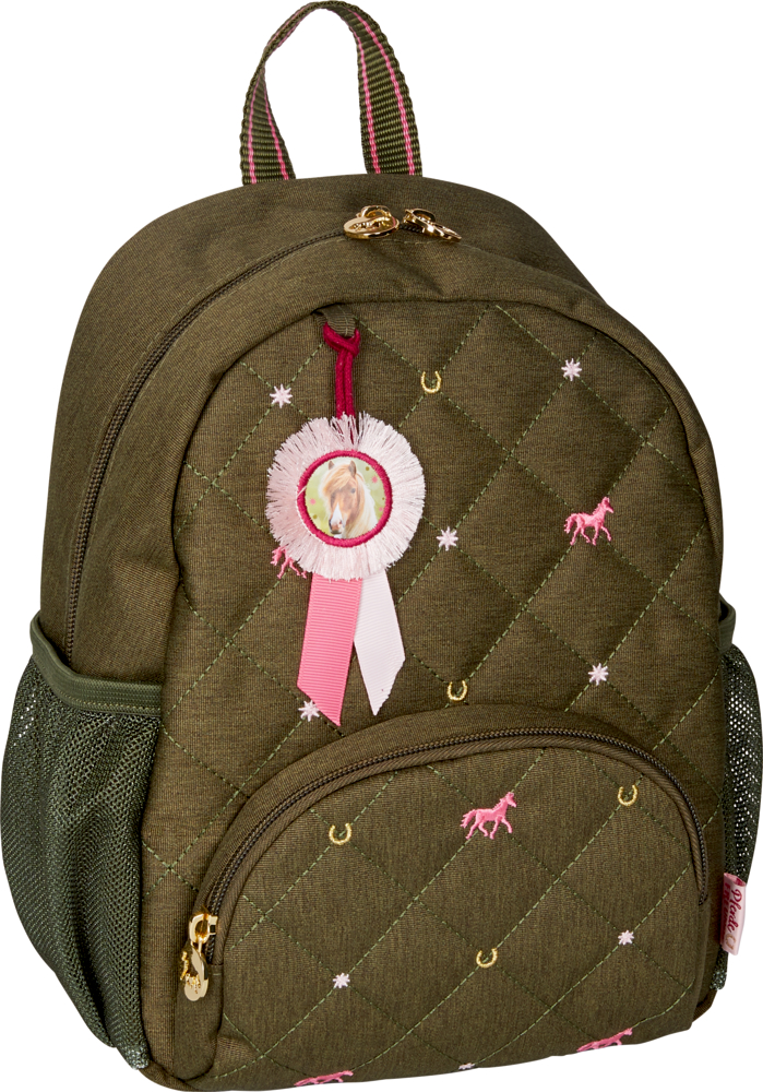 Kinderrucksack Pferdefreunde (oliv)