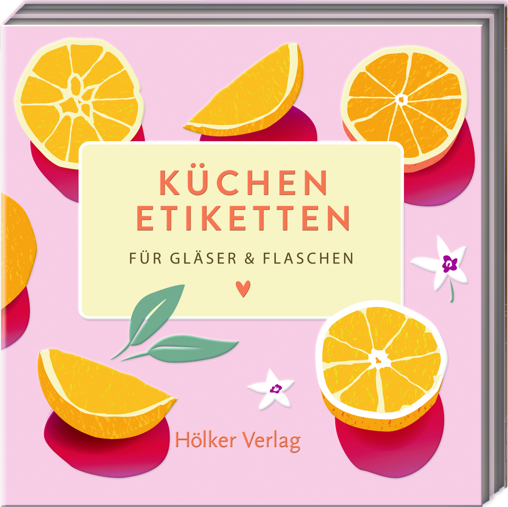 Küchenetiketten - Orangen (Küchenpapeterie)