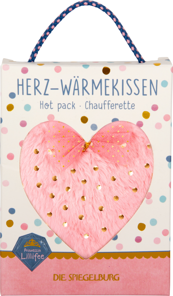 Wärmekissen (in Herzform) - Prinzessin Lillifee